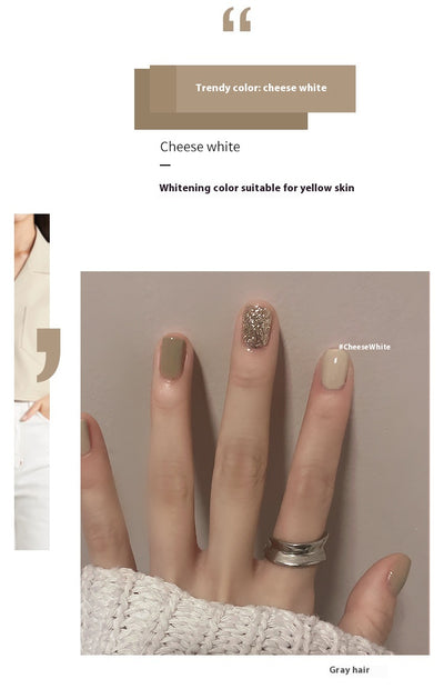 Set de Esmalte de Gel Nude Hielo Tricolor 2024 - Colección Jelly - Image 52