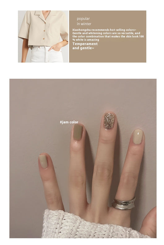Set de Esmalte de Gel Nude Hielo Tricolor 2024 - Colección Jelly - Image 60