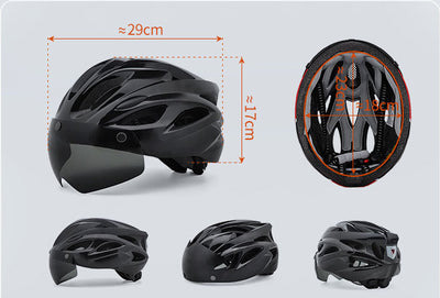Kit Completo de Protección para Ciclismo: Casco, Cinturón y Gafas - Image 32