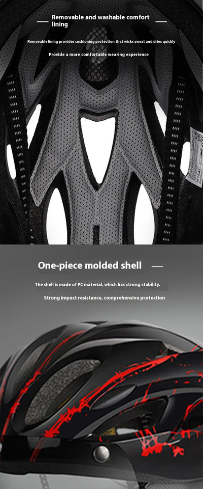 Kit Completo de Protección para Ciclismo: Casco, Cinturón y Gafas - Image 33