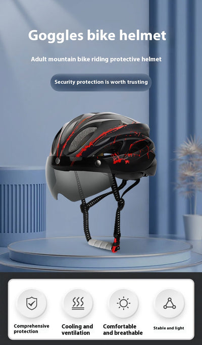 Kit Completo de Protección para Ciclismo: Casco, Cinturón y Gafas - Image 35