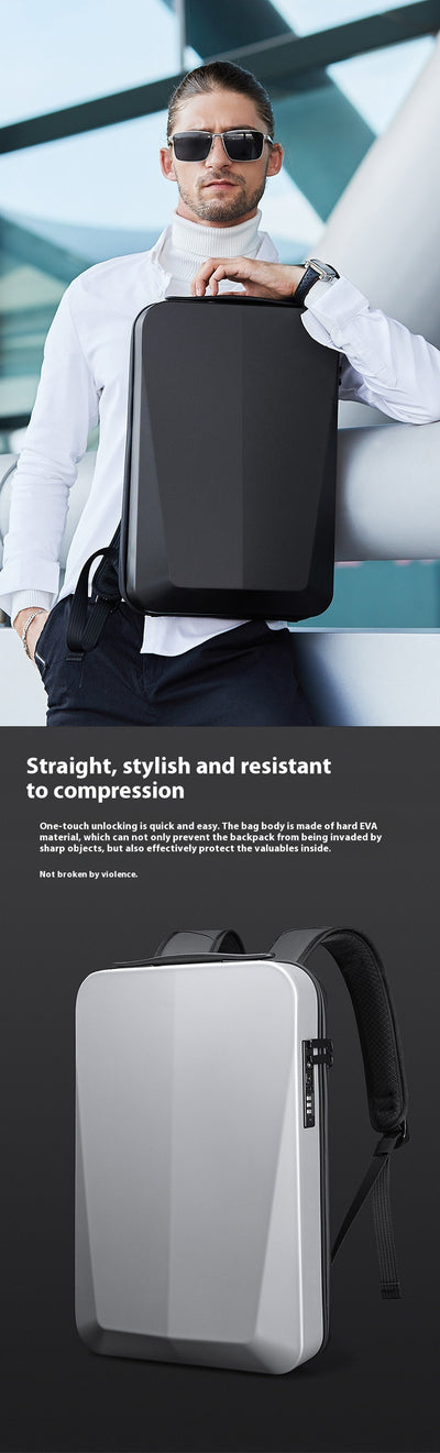 Mochila Ejecutiva Rígida para Laptop con Protección Total - Image 10