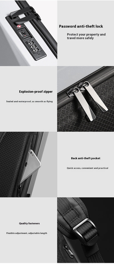 Mochila Ejecutiva Rígida para Laptop con Protección Total - Image 19