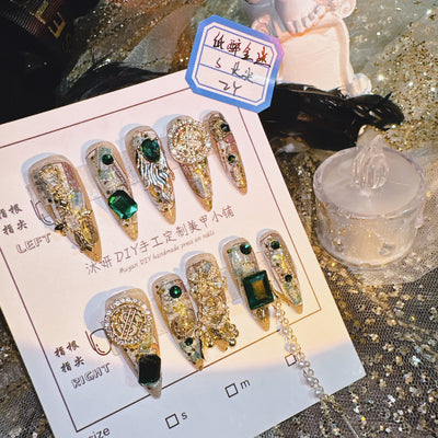 Stickers de Uñas Premium Lujo Chica Hot - Diseños Exclusivos y Duraderos - Image 13