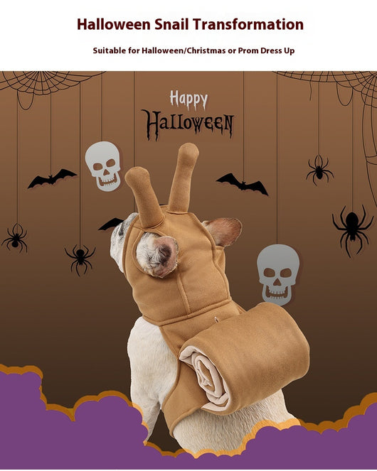 Disfraz de Caracol para Mascotas - Accesorio Halloween Divertido - Image 6