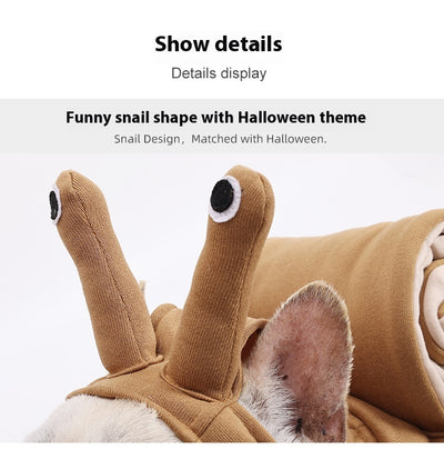 Disfraz de Caracol para Mascotas - Accesorio Halloween Divertido - Image 8