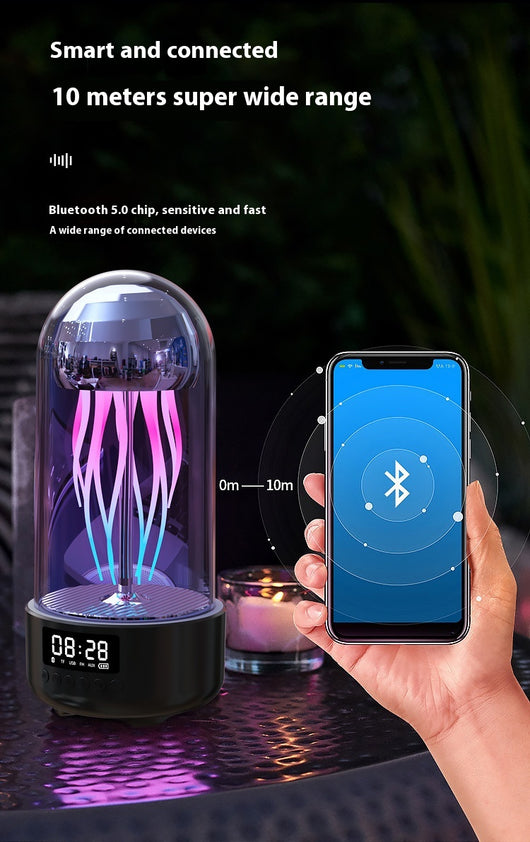 Altavoz Bluetooth Medusa Inteligente con Luz Respirante Multicolor - Image 26