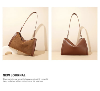 Bolso Mensajero de Cuero Mate con Gran Capacidad - Perfecto para el Día a Día - Image 32