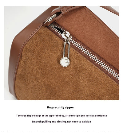 Bolso Mensajero de Cuero Mate con Gran Capacidad - Perfecto para el Día a Día - Image 47