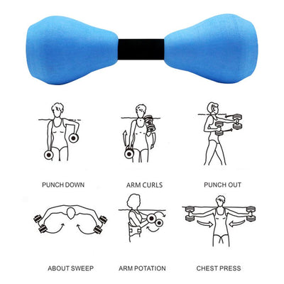 Mancuernas Acuáticas para Ejercicio en Agua - Fitness y Yoga Acuático - Image 10