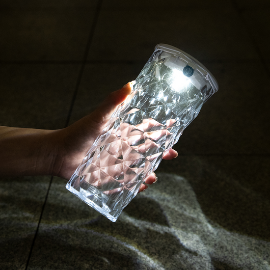 Lámpara Solar de Jardín con Cristal Multicolor Rosa - Luz LED Romántica - Image 19
