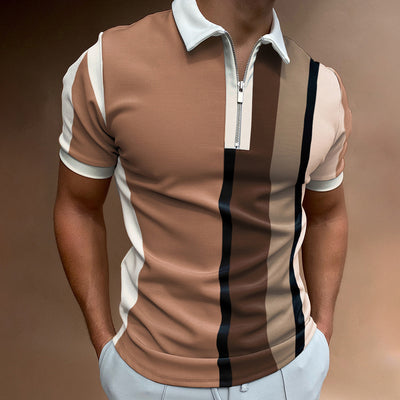 Polo Hombre Rayas y Cuadros Manga Corta - Image 13