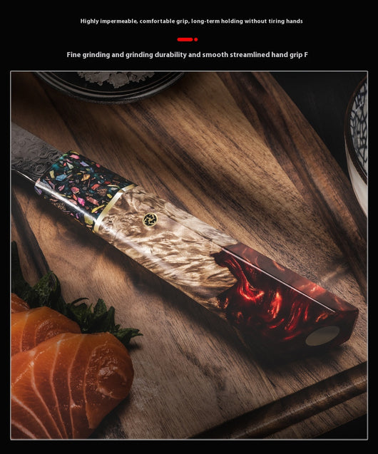 Cuchillo de Chef Damasco Acero Inoxidable Multiusos Profesional - Image 32