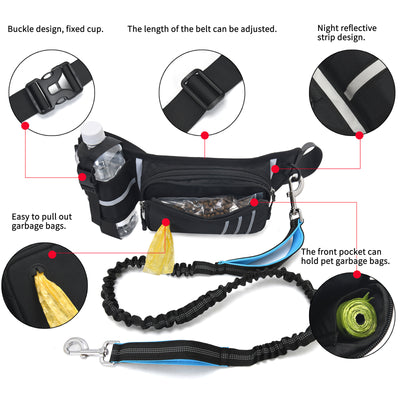 Riñonera Deportiva para Pasear Perros con Correa Integrada - Image 26