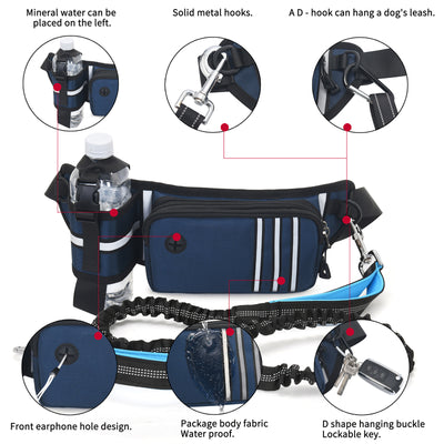 Riñonera Deportiva para Pasear Perros con Correa Integrada - Image 32