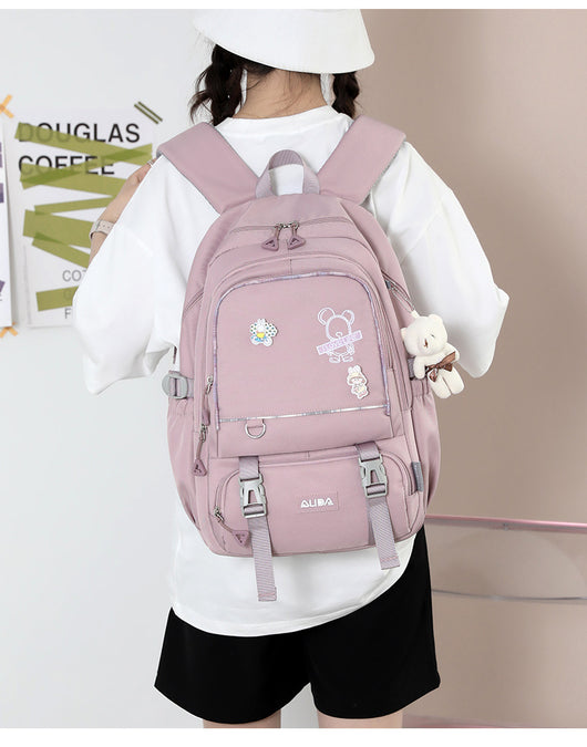 Mochila de Gran Capacidad Ligera con Protección Espinal - Image 25