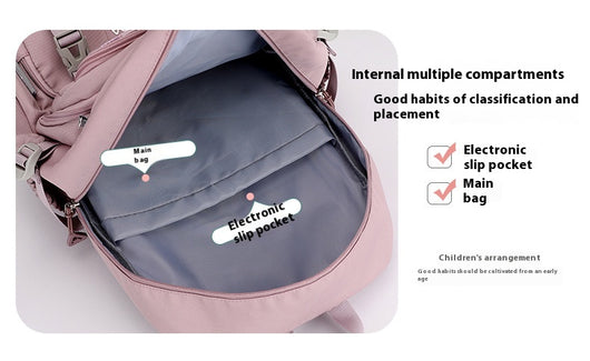 Mochila de Gran Capacidad Ligera con Protección Espinal - Image 32