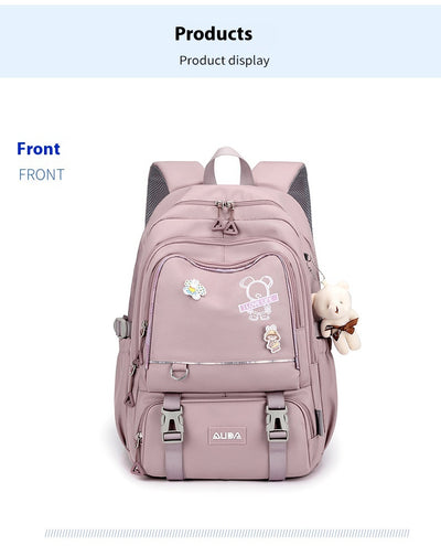 Mochila de Gran Capacidad Ligera con Protección Espinal - Image 35