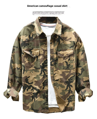 Camisa Táctica de Camuflaje Americano - Estilo Urbano - Image 12