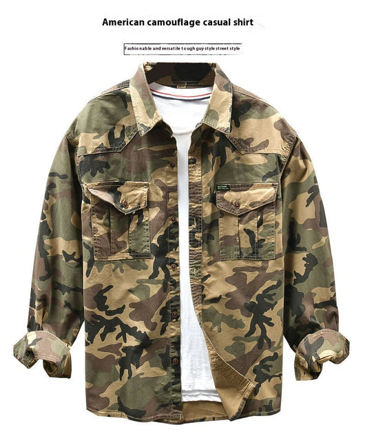 Camisa Táctica de Camuflaje Americano - Estilo Urbano - Image 12