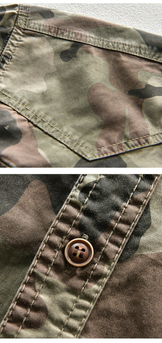 Camisa Táctica de Camuflaje Americano - Estilo Urbano - Image 13