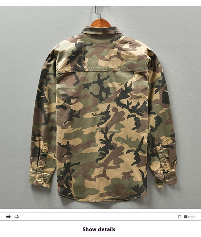 Camisa Táctica de Camuflaje Americano - Estilo Urbano - Image 14