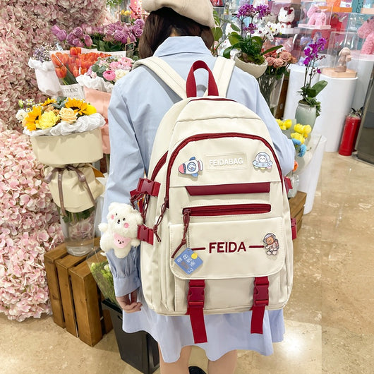 Mochila Elegante Mori de Gran Capacidad para Estudiantes de Bachillerato - Image 22
