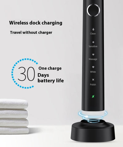 Cepillo de Dientes Eléctrico Recargable con Suspensión Magnética para Parejas - Image 17