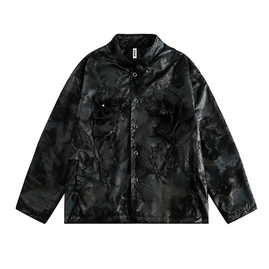 Chaqueta Night Shadow con Patrón Versátil para Hombre y Mujer - Image 27