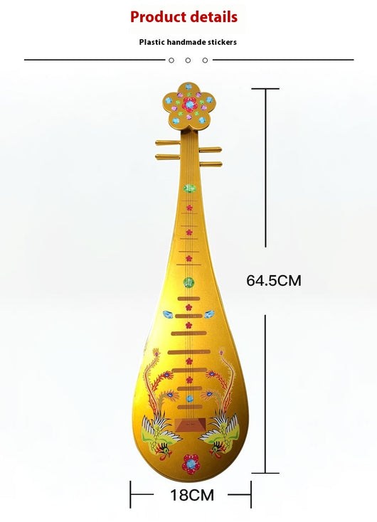 Pipa Dunhuang Simulada con Sonido - Instrumento Musical Educativo - Image 15