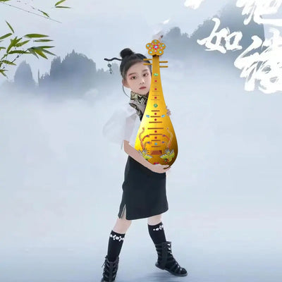 Pipa Dunhuang Simulada con Sonido - Instrumento Musical Educativo - Image 18