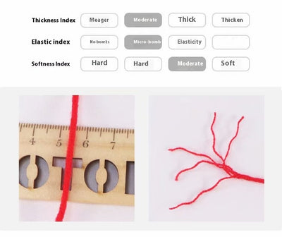 Hilo de Algodón Lechoso Artesanal de 5 Hebras con Aguja de Ganchillo - Image 25