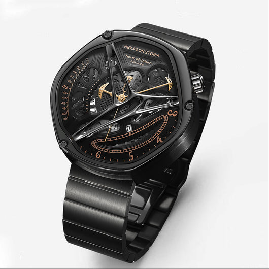 Reloj de Lujo para Hombre con Diseño Calado Alien - Image 10