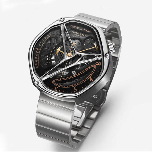 Reloj de Lujo para Hombre con Diseño Calado Alien - Image 13