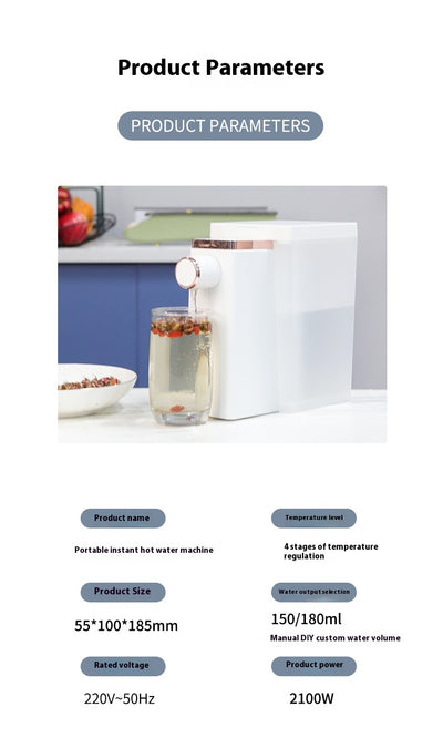 Dispensador de Agua Caliente Portátil para Escritorio - Image 28