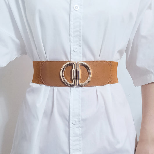 Cinturón Ancho Elástico con Hebillas para Mujer - Image 25