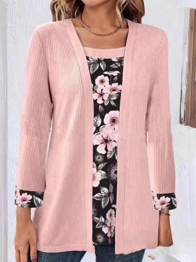 Cardigan de Lino y Algodón con Mangas Caladas y Cierre Invisible - Image 19