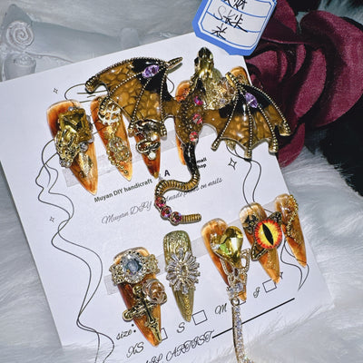 Armadura Dragón Ámbar Pintada a Mano - Estilo Personalizado Audaz - Image 13