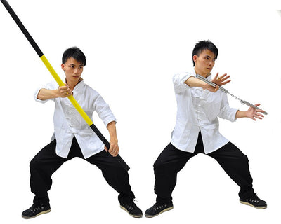 Conjunto de 3 Piezas Uniforme Wing Chun Kung Fu - Túnica Taoísta - Image 17