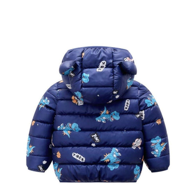 Chaqueta Acolchada Infantil con Diseño de Dinosaurio - Image 16