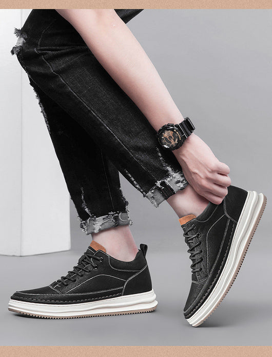 Zapatos Deportivos Casuales con Altura Invisible para Hombre - Image 32