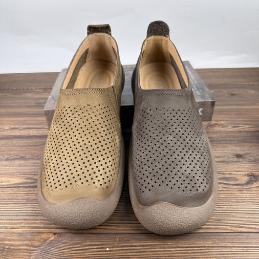 Zapatos Casuales de Cuero Perforado para Hombre - Transpirables y Cómodos - Image 16
