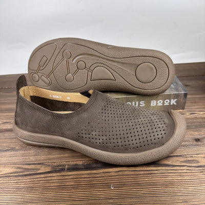 Zapatos Casuales de Cuero Perforado para Hombre - Transpirables y Cómodos - Image 19