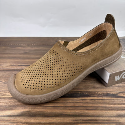 Zapatos Casuales de Cuero Perforado para Hombre - Transpirables y Cómodos - Image 20