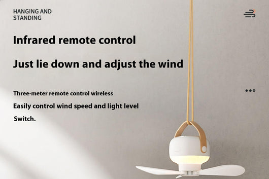 Ventilador Eléctrico Portátil para Camping con Luz Nocturna Silenciosa - Image 23