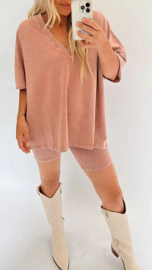 Conjunto Casual Dos Piezas Efecto Desteñido para Mujer - Image 22