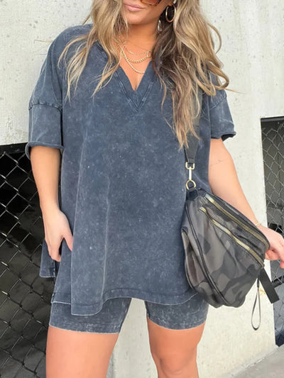 Conjunto Casual Dos Piezas Efecto Desteñido para Mujer - Image 24