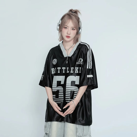 Camiseta Deportiva Raglan Escote V Manga Corta - Image 16