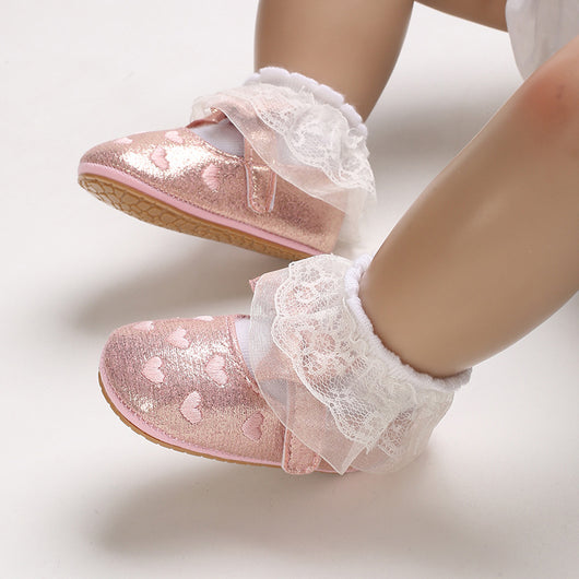 Zapatos de Princesa con Suela Suave para Bebés y Niñas Pequeñas - Image 39