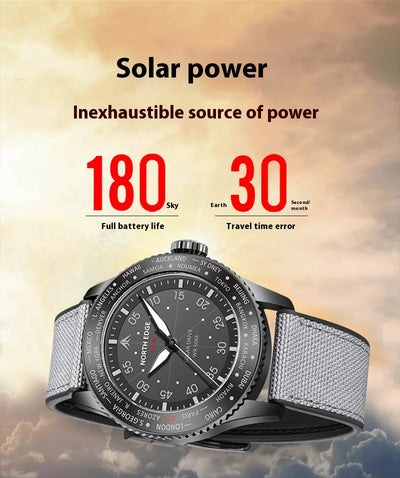 Reloj Deportivo Solar Luminoso Resistente al Agua con Carga Infinita - Image 21